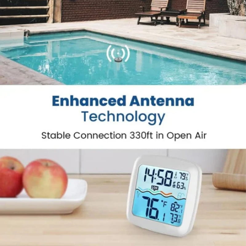 RZXEA™ Wireless Pool Thermometer Floating