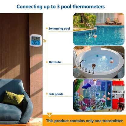 RZXEA™ Wireless Pool Thermometer Floating
