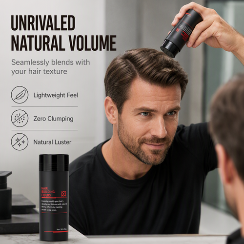 🏆 Official Store | RZXEA™ Hair Building Fibers 27.5g Instant Hairline Filler and Thickener